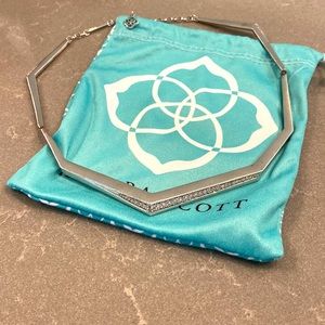 Kendra Scott Metal Choker with Sparkle Details